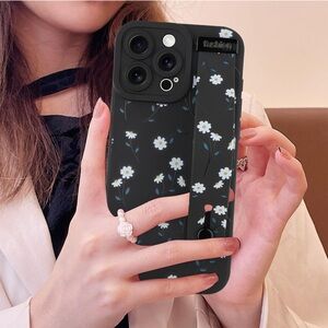 Floral Black iPhone 14 Pro Max Case